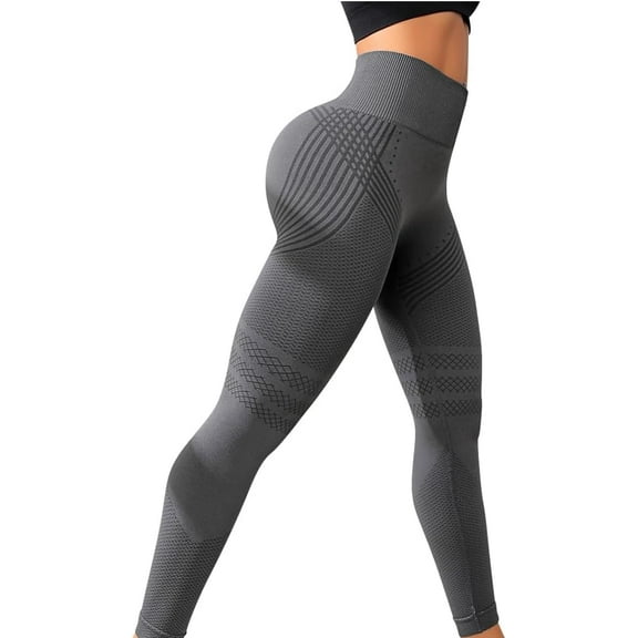 WUUJIPAI Womens 3D Compression Leggings, Slimming Anti Cellulite Leggings High Waist Push Up Yoga Sport Pants for Gym Sessions