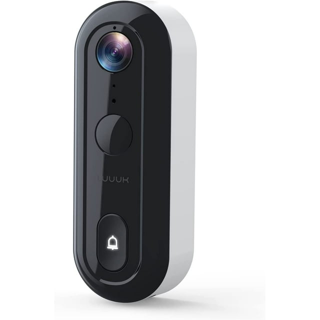 WUUK Addon Video Doorbell Camera, Base Station Required, Battery