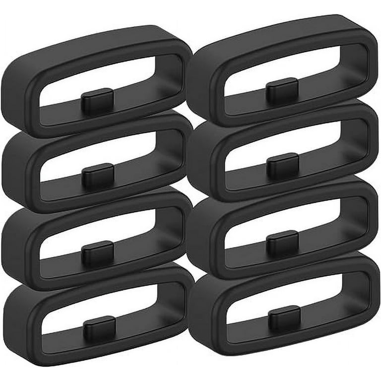WUWOCJ Pack 20mm Band Keepers Compatible with Garmin Vivoactive