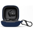 thumbnail image 1 of WUWOCJ Case Compatible with Beats Fit Pro 2021 Soft Silicone Case Cover Shock-Absorbing Protective Case with Keychain (Navy), 1 of 6