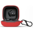 thumbnail image 1 of WUWOCJ Case Compatible with Beats Fit Pro 2021 Soft Silicone Case Cover Shock-Absorbing Protective Case with Keychain (Red), 1 of 6