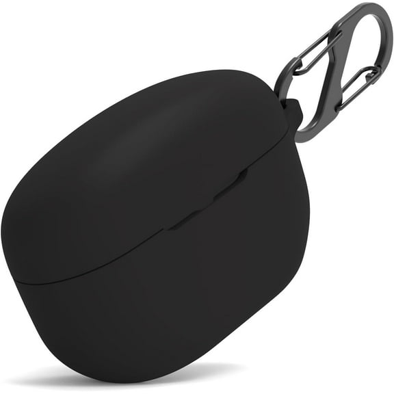 WUWOCJ Silicone Case Compatible for WF-1000XM5 Wireless Headphones Case Protective Cover (Black)