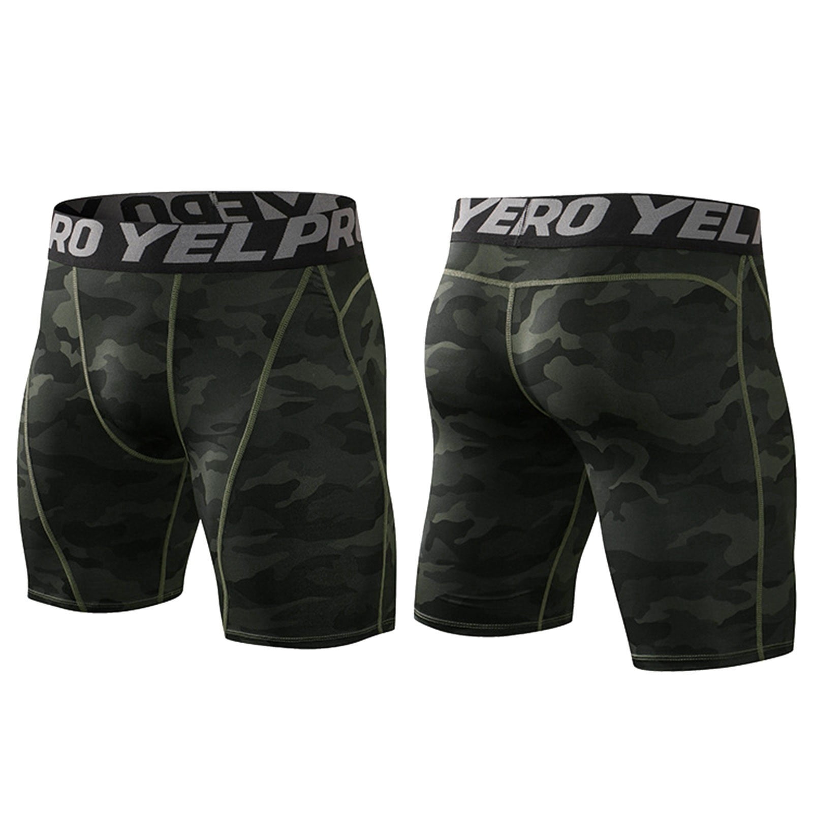 Mens plus size compression shorts deals