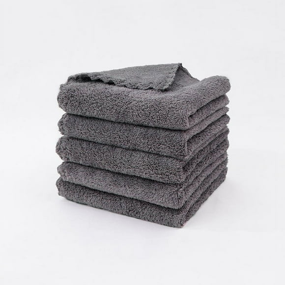 WUXIAB Microfiber Coral Fleece,Cleaning Towels,Thickened Dishwashing&Table Cleaning Cloths,Multifunctional Cloths,Extra Absorbent Soft Burp Cloth,Multi Colored Cloth,Rags,100% Cotton Washcloths