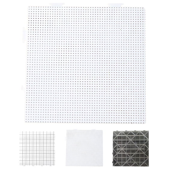 WUXIAB 11X11In Fuse Bead Pegboards,2.6Mm Plastic Melty Bead Plate,Diy Craft Bead Board,Large Square Pegboard,Sturdy Durable Craft Board,Handmade Craft,Bead Art Creation,Home Diy Entertainment
