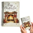 thumbnail image 1 of WUXIAB 1Pc Christmas Themed Notebook,Snowman Gifts Journal for Women,Christmas Illustration Card Book,Holiday Journal and Message Book,7"x5", 1 of 5