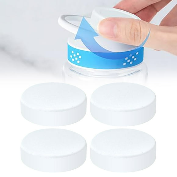 WUXIAB 4 Pc Silicone Glass Milk Bottle Caps,Carafe Lids Only,High-Quality Plastic And Silica Gel Label Caps,Reusable And Easy To Clean Lids,Non-Slip Textured Exterior Design D:4Cm H:1Cm