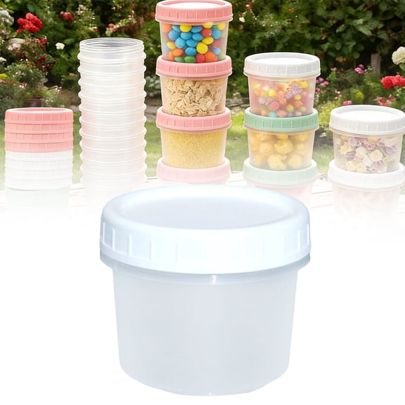 WUXIAB 6Pc Airtight Storage Containers,Stackable Plastic Rice Cereal Dispensers,Kitchen Pantry Organizer For Flour Sugar,Food-Grade Bpa-Free Dry Goods Storage,Transparent Pest-Proof Food Containers