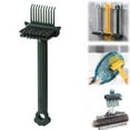 thumbnail image 1 of WUXIAB Brush Cleaner Rake,Dual-Sided Tool For Removing Hair From Brushes And Combs,2-in-1 Brush Cleaning Tool,Green Comb Cleaner with Pick for Hairbrushes,Portable for Travel,Home,and Salon Use, 1 of 9