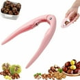 thumbnail image 1 of WUXIAB Chestnut Peeler,Chestnut Cutter Tool,Nutcracker Chestnut Opener,Quickly Peel Chestnuts,Without Damaging Chestnuts And Easy To Use Pink, 1 of 9