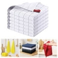 thumbnail image 1 of WUXIAB Clean Kitchen Fast Absorbent Microfiber Thick Towel Rags,Dish Cloths Towel,Thick Dry Super Cotton Dishwashing Rags,Soft Kitchen Dishcloth Towel,Cotton Dish Rags & Kitchen Washcloths White 4Pc, 1 of 4