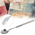 thumbnail image 1 of WUXIAB Extendable Stainless Steel Telescoping Spoon,Adjustable Long Handle Spoon,Bbq Dessert Camping Tool,Easy-Carry Retractable Spoon,Dining Serving Spoon,Durable Rust-Resistant Telescoping Tool, 1 of 5