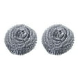 thumbnail image 1 of WUXIAB Stainless Steel Sponges Scrubbing Scouring Pad Steel Wool Scrubber,Heavy-Duty For Kitchens Bathroom Scrub Sponges For Cast Iron,Oven Racks,Scouring Stubborn Messes From Pots Pans,2Pc, 1 of 8