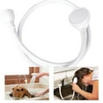 thumbnail image 1 of WUXIAB Sink Hose Faucet Sprayer,Handheld Shampoo Sprayer,Faucet Shower Head Hose,Pet Bathing Sprayer,Hair Washing Hose,Vegetable Rinsing Sprayer,Utility Sink Hose,Portable Faucet Sprayer, 1 of 7