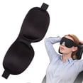 thumbnail image 1 of WUXIAB Sleep Mask for Side Sleeper,Complete Light Blocking 3D Sleeping Eye Mask,Real Mulberry Silk Sleep Mask,Natural Pure Silk Eye Masks with Adjustable Strap for nap,Eye Cover Eyeshade for Travel, 1 of 9