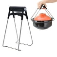thumbnail image 1 of WUXIAB Stainless Steel Folding Kitchen Tongs,Heat-Resistant Non-Slip Dish Plate Bowl Clip,Ergonomic Comfort-Grip Plate Retriever,Multi-Use Hot Dish Lifter For Bowls Trays Pans (Home/Restaurant)Black, 1 of 8