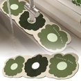 thumbnail image 1 of WUXIAB Versatile Absorbent Faucet Drain Mat,Fast-Drying Countertop Mat,Non-Slip Kitchen Bathroom Water Protection Mat,Stylish Pattern Sink Splash Mat,Low-Maintenance Home Drip Catcher Mat Green, 1 of 9