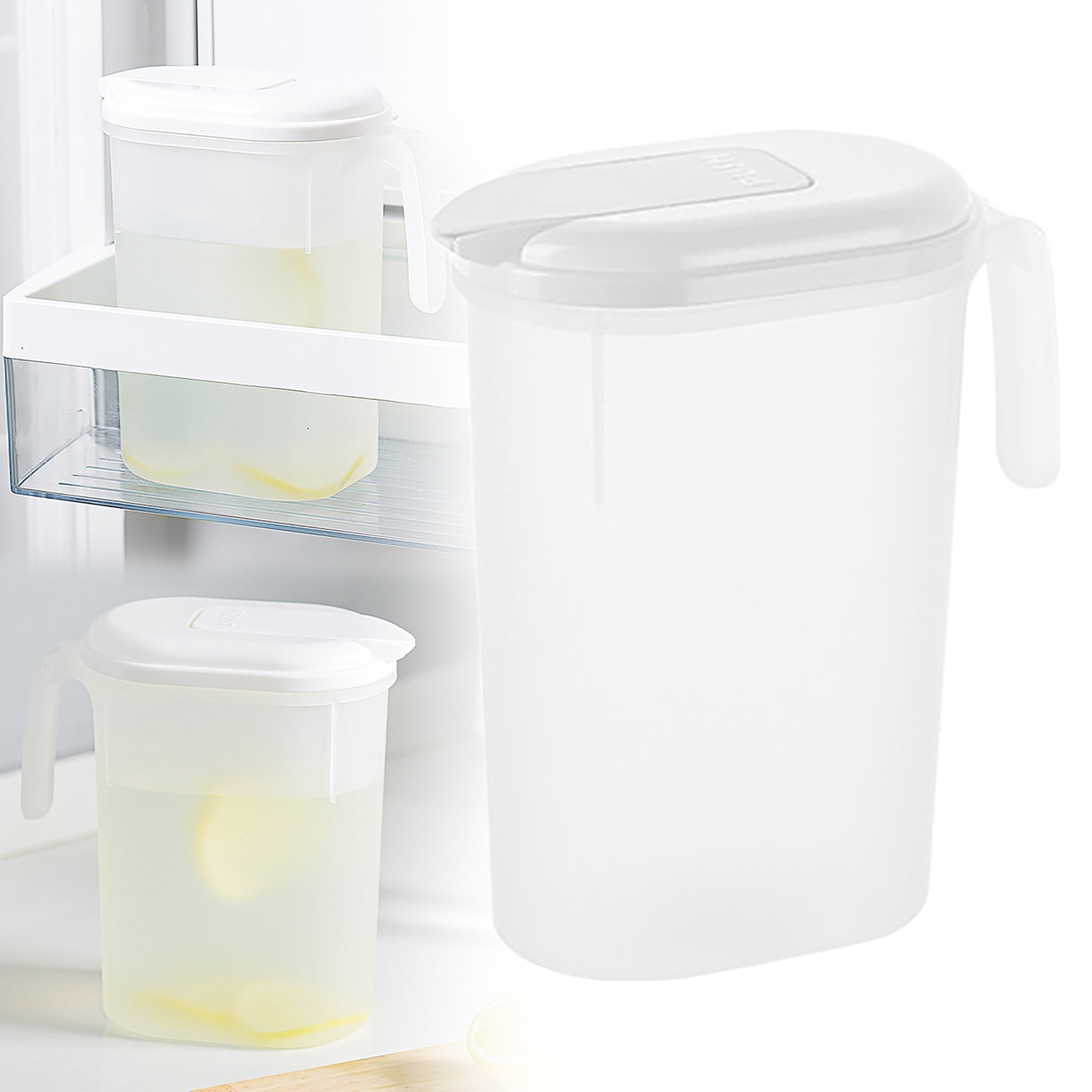 WUXIAB Water Pitcher,Drink Dispenser,Fridge Beverage Liquid Drink ...