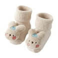 thumbnail image 1 of WUXIAN Baby Socks Winter Socks Newborn Glue Dispensing Fitted Stretchy Non Slip Comfortable Lightweight Floor Crawling Socks For Boys Girls, 1 of 3