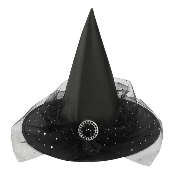 WUXIAN Boys Girls Sun Hats Star Kids Witch Hat Girls Lace Witch's hat For Kids Youth Teens Decorations Bucket Hats,White,One Size