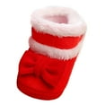 thumbnail image 1 of WUXIAN Child Baby Shoes Comfortable Soft Sole Shoes Warm Baby Shoes Cotton Boots Shoes Cozy Footwear, 1 of 4