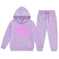 WUXIAN Child Boys Girls 2PCS Sweatsuits Ocean Graphic Pullover Hoodie Tops And Sweatpants Fashion Tracksuit Set Baby Leisure Streetwear