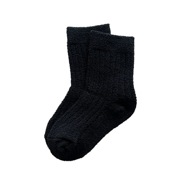 WUXIAN Child Boys Girls Socks Fall Padded Thermal Socks Baby Sports Stockings Breathable Streetwear