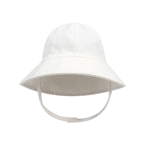 WUXIAN Child Bucket Hat Solid Color Cap Boys Hat Baby Sun Hat Beach Hats Wide Brim Outdoor Play For Boy And Girl Breathable Streetwear