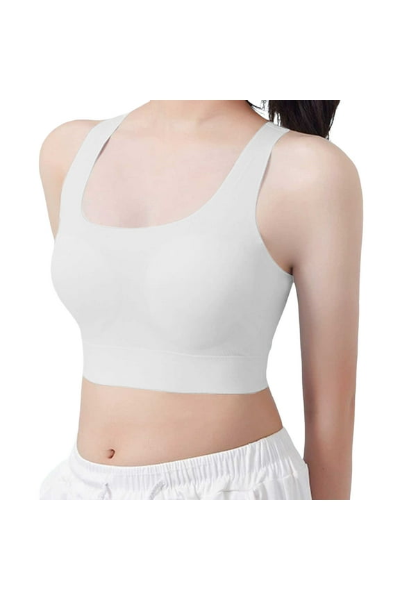 Child Crop Tops Bra Girls Seamless Sports Bra Training Teen Bra Camisole Style Lightweight Kids Cute Streetwear