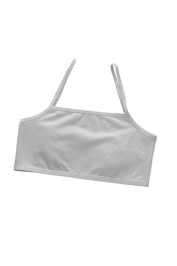 Child Crop Tops Bra Girls Seamless Sports Bra Training Teen Bra Camisole Style Lightweight Kids Lovely Baby Streetwear