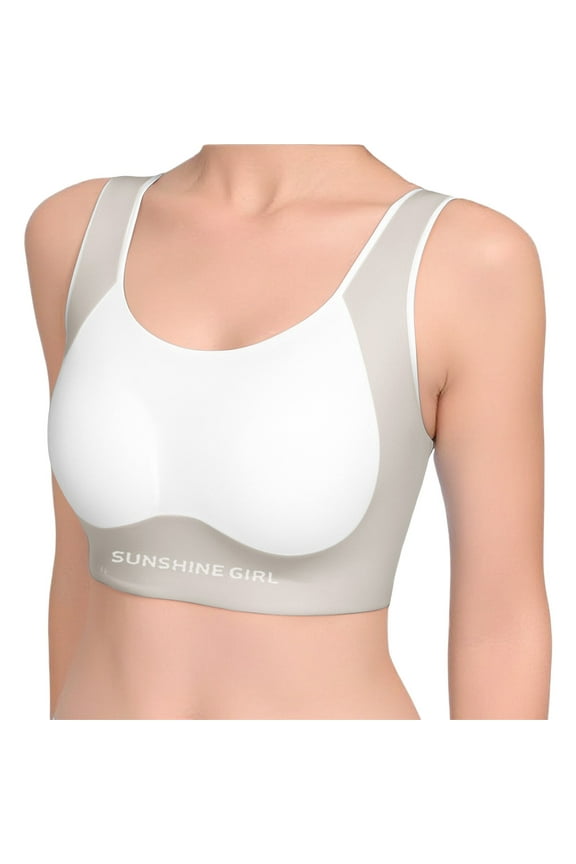 Child Crop Tops Bra Girls Seamless Sports Bra Training Teen Bra Camisole Style Lightweight Kids Relaxed Fit Streetwear