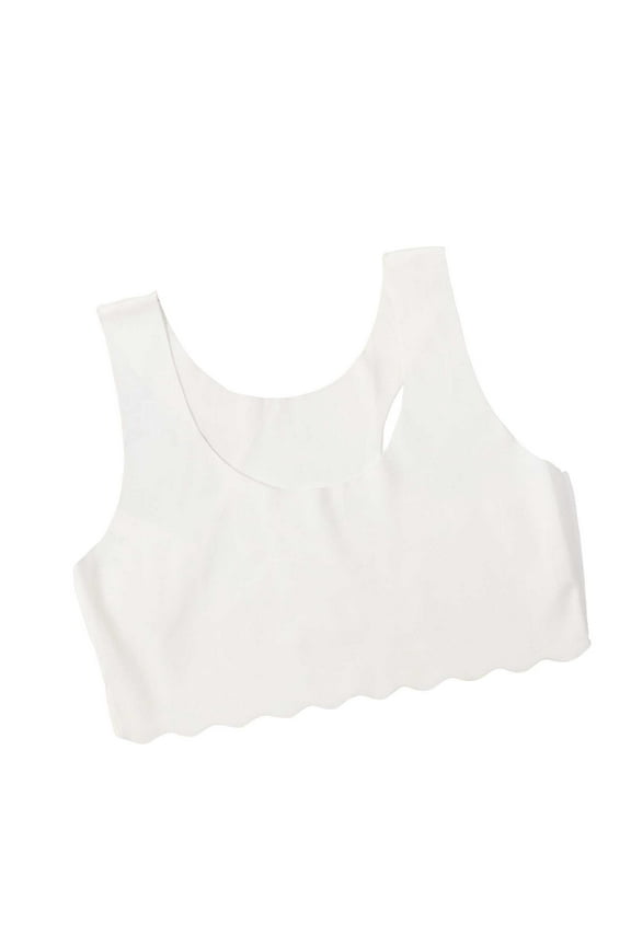 Child Crop Tops Bra Girls Seamless Sports Bra Training Teen Bra Camisole Style Lightweight Kids Soft Baby Streetwear