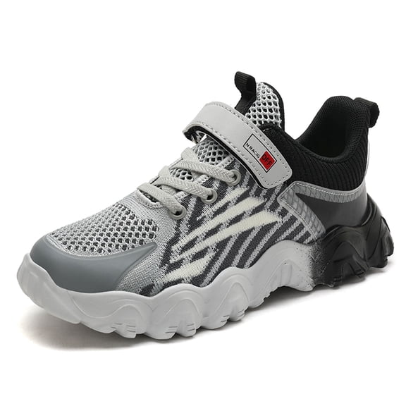 WUXIAN Child Fashion Mesh Lace Up Sneakers Color Matching Casual Comfortable Running Shoes Baby Leisure Footwear