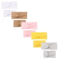 thumbnail image 1 of WUXIAN Child Hairbands Family Headbands Solid Color Stripe Mother And Baby Hair Band Headwrap 5PCS Breathable Streetwear, 1 of 6