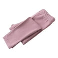 thumbnail image 1 of WUXIAN Child Little Girls Spring Autumn Solid Color Woolen Warm Pants Leggings Trousers Trendy Streetwear, 1 of 5