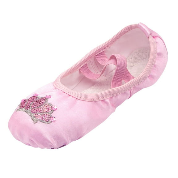 WUXIAN Child Shoes Dance Shoes Warm Dance Ballet Performance Indoor Shoes Yoga Dance Shoes Cute Footwear