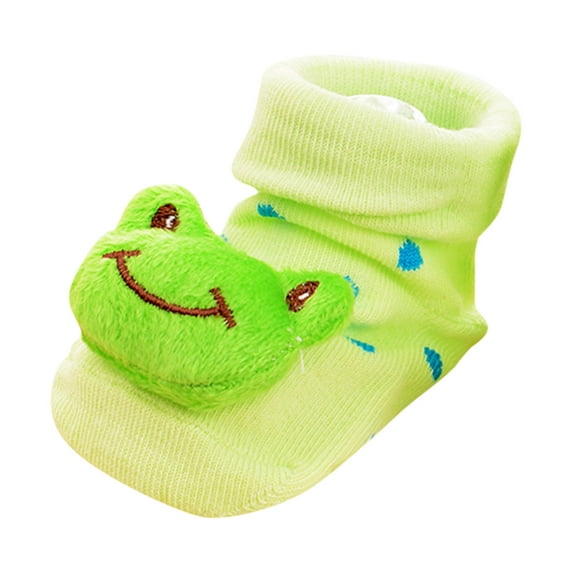 WUXIAN Children Infant Baby Girls Boys Anti- Stereoscopic Cartoon 3D Floor Socks Trendy Streetwear