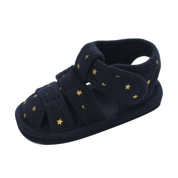 WUXIAN Children Infant Spring Summer Baby Shoes Boys Girls Sandals Shoes Flat Bottom Round Toe Light Soft Solid Color Comfortable Classic Footwear