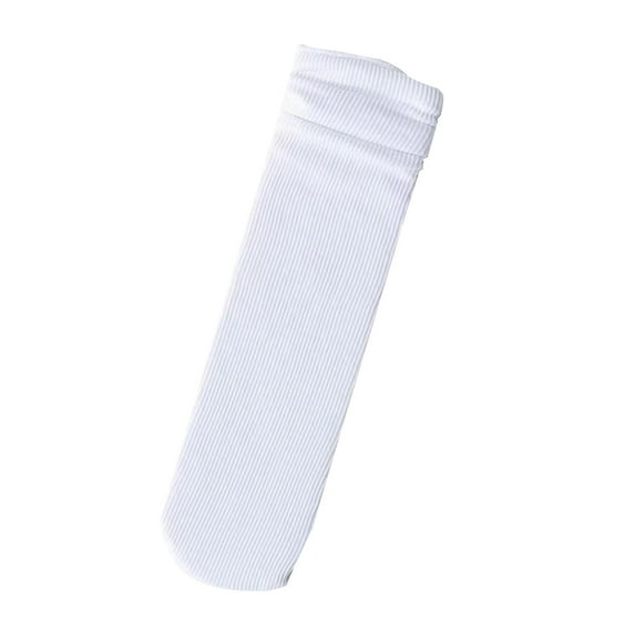 WUXIAN Infant Socks Athletic Crew Ankle Socks Soft Comfortable Breathable Fit Solid Color Daily Wear Socks,White,One Size
