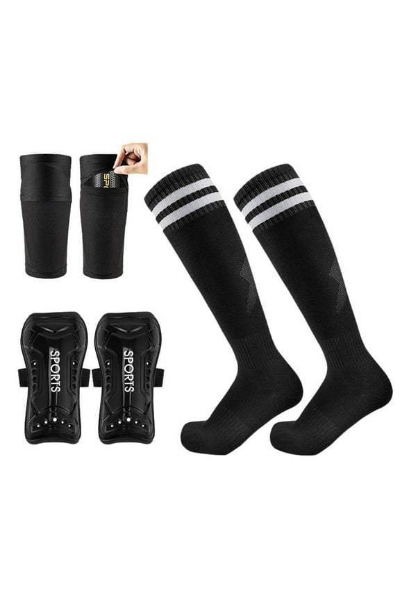 Kids Socks Soccer Socks Baseball Softball Socks Football Socks Toddler Knee High Socks For Girls Boys,Black,One Size