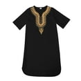 thumbnail image 1 of WUXIAN Toddler African Classic Children Dashiki Casual Loose Shirt Gown Boys Girls Cute Streetwear, 1 of 3