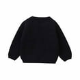 thumbnail image 1 of WUXIAN Toddler Baby Girls Boys Crewneck Outfits Long Sleeve Pumpkin Knitted Sweater Clothes Children Comfort Dailywear, 1 of 9