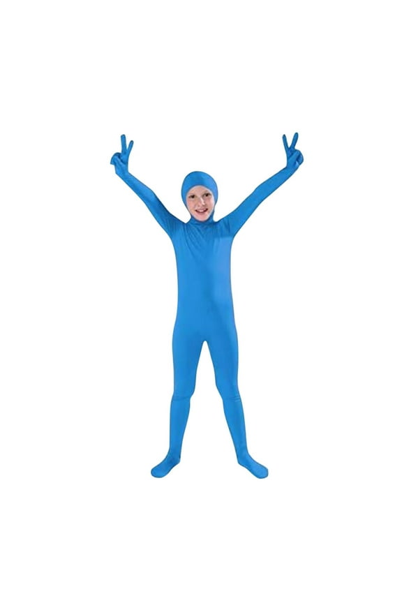 Toddler Full Body Catsuit Stage Seamless Stretchy Bodysuit For Performances Cover Face Design Baby Clothes Children Cozy Dailywear