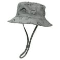 thumbnail image 1 of WUXIAN Toddler Kids Sun Hats Summer Upf 50+ Baby Girl Bucket Hat Wide Brim Beach Hats For Baby Outdoor Play Fishing Hat,Grey,12-24 Months, 1 of 3