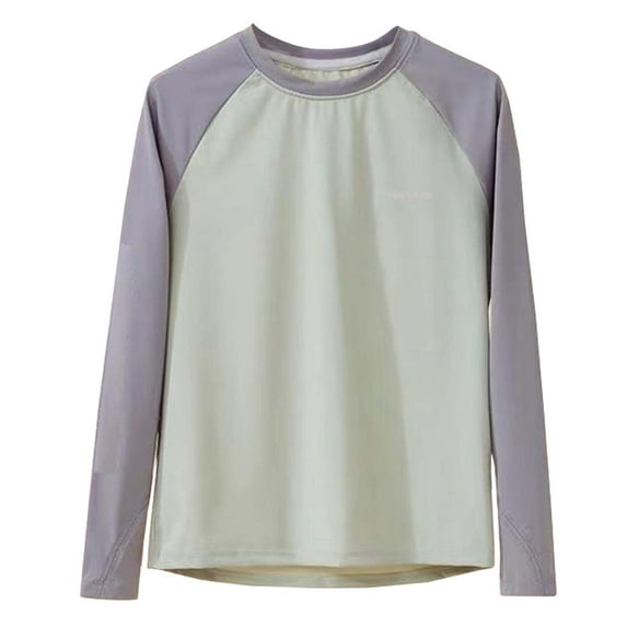 WUXIAN Toddler Youth Shirts Long Sleeve Athletic T-Shirts Boys Girls T Shirt For Tee Comfort Baby Streetwear