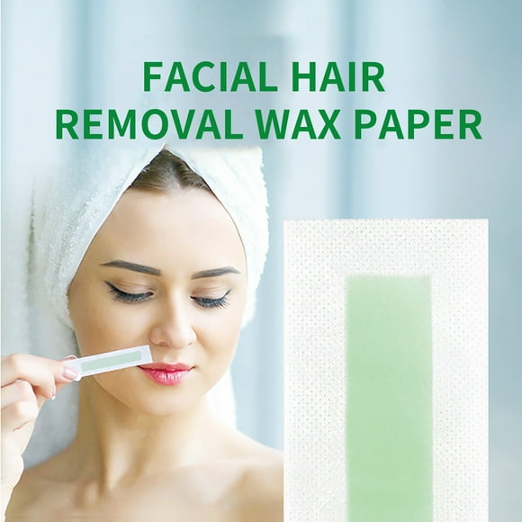 WUXICHEN Facial Depilation Wax Paper Facial Depilation To Beard And Lip Hair 24pcs