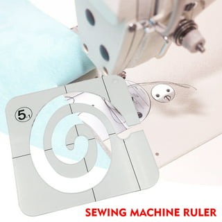 Free Motion Quilting Template Series 5 with Quilting Frame for Domestic  Sewing Machine (TK(Q5-09))