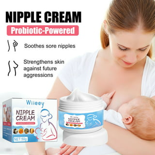 Travelwant 30g Organic Nipple Cream, Nipple Crack Lanolin Free Nipple Butter,  Balm for Breastfeeding Mother, No Need to Wash Off, Safe for Baby and Mama  