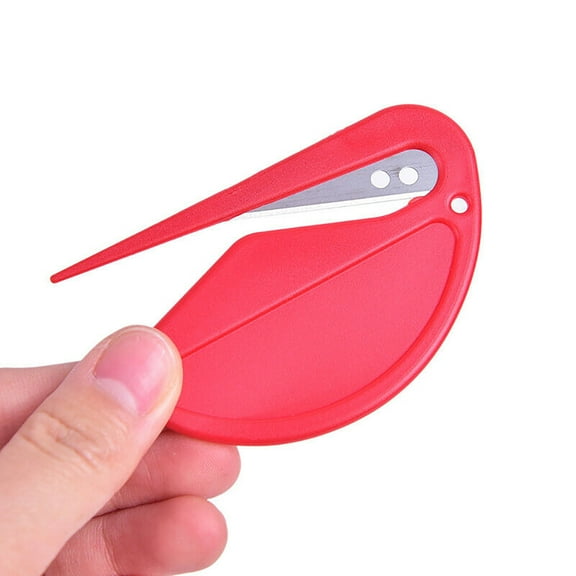 WUXICHEN Plastic Letter Opener Mini Sharp Mail Envelope Opener Safety Papers