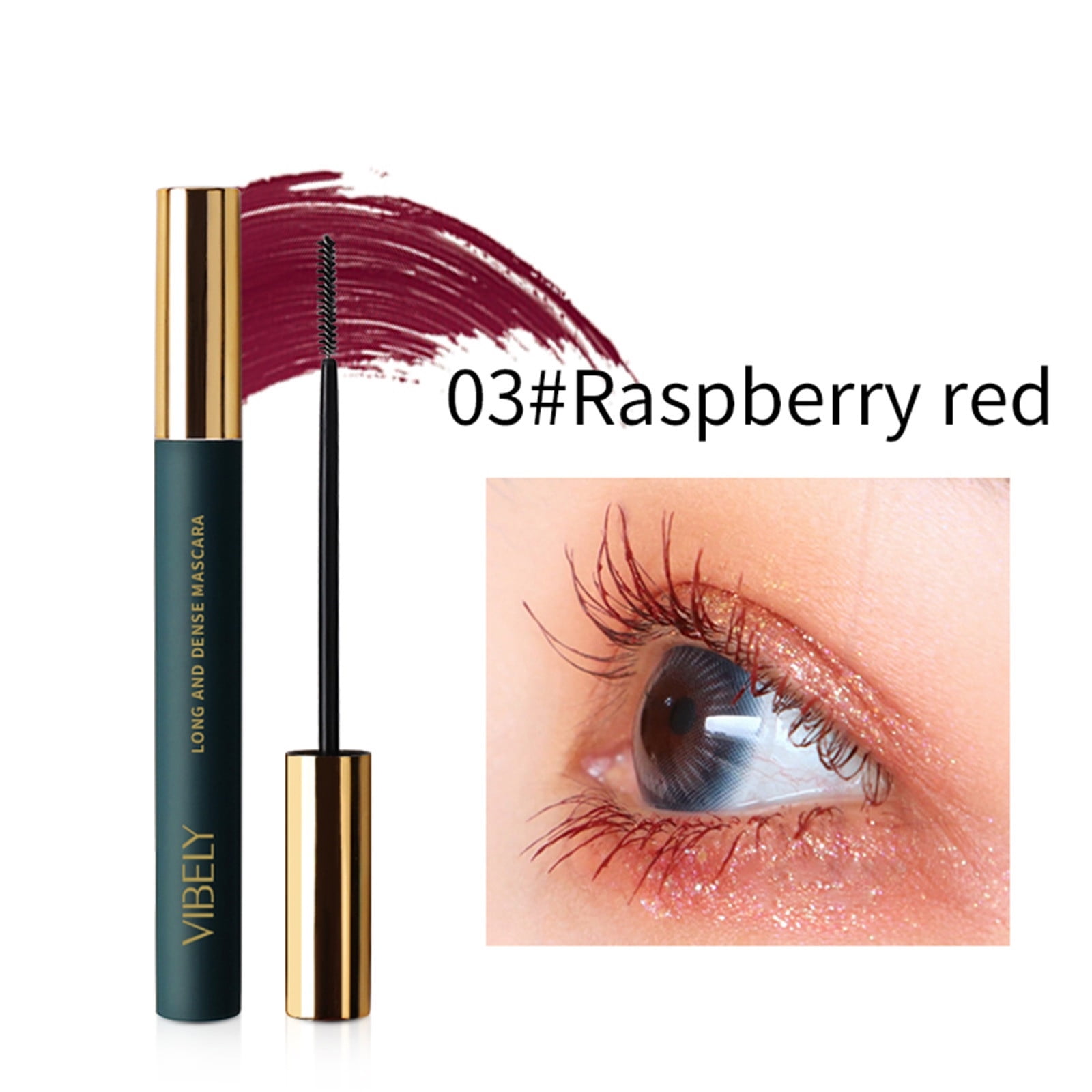Herrnalise Makeup Color Mascara, Thick And Long-lasting ...